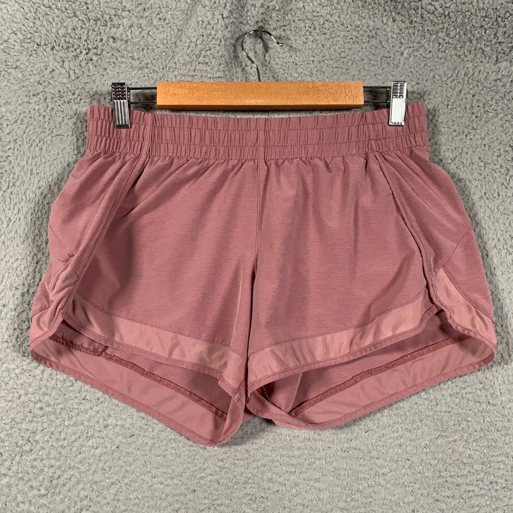 Athleta Mesh Racer Run Short 4" Womens Small Pink Athletic Running Training Mesh